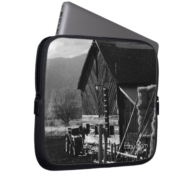 Hay Barn Laptop Sleeve (Front Right)
