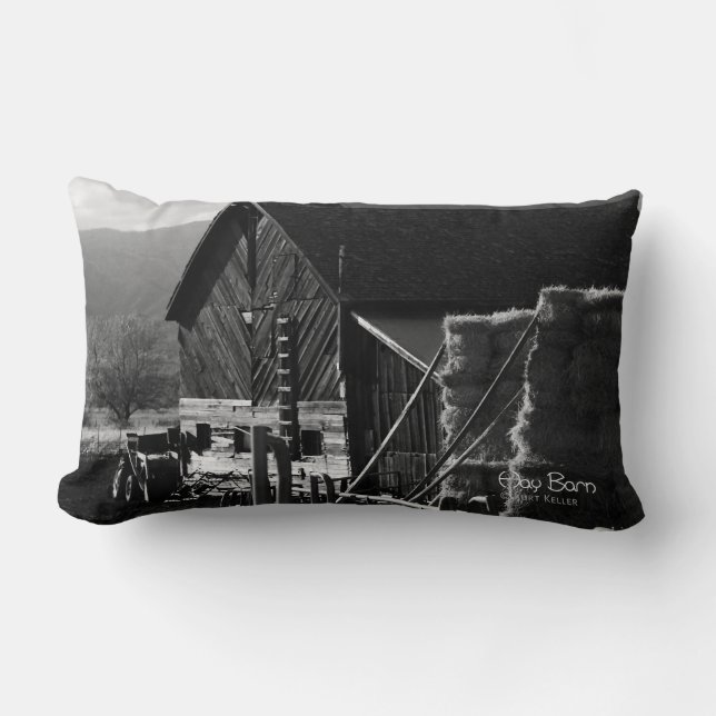 Hay Barn Lumbar Pillow (Front)