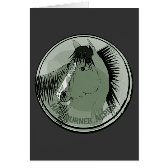 Hay Burner Acres Card