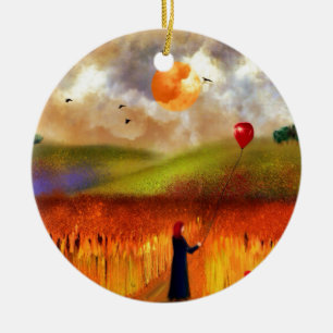 Hay Ceramic Ornament