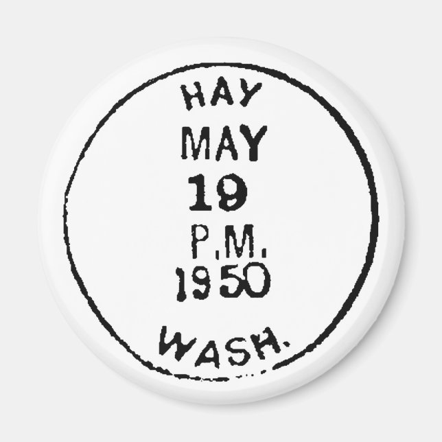 Hay Ghostmark Magnet (Front)