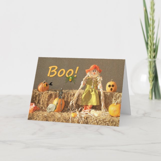 Hay Girl-Boo-Card Card (Front)