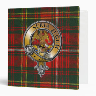 Hay Tartan & Badge Binder