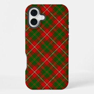 Hay tartan red green plaid iPhone 16 plus case