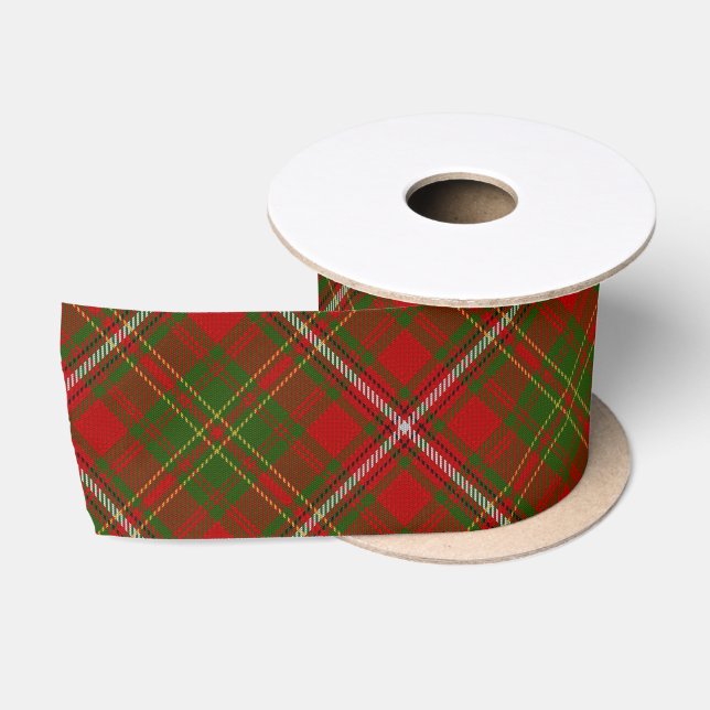 Hay Tartan Satin Ribbon (Spool)