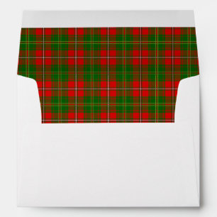 Hay Tartan Wedding Envelopes