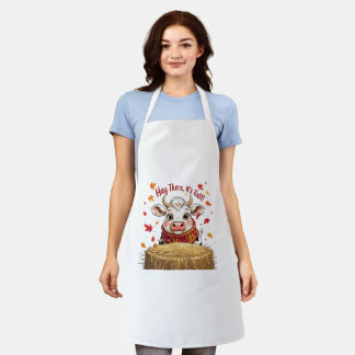 Hay There, It's Fall!  Apron