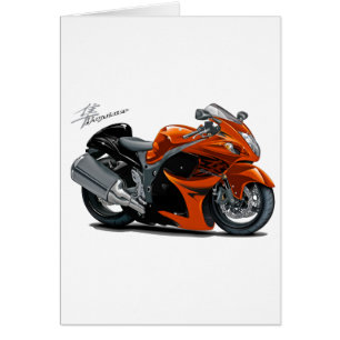 Hayabusa Orange Bike