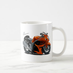 Hayabusa Orange Bike Coffee Mug