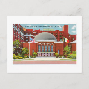 Hayden Planetarium, New York City Postcard
