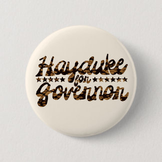 Hayduke for Governor Retro Floral 2 Inch Round Button