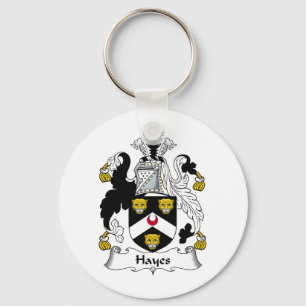 Hayes Family Crest Keychain