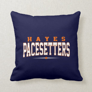 Hayes High School; Pacesetters Throw Pillow