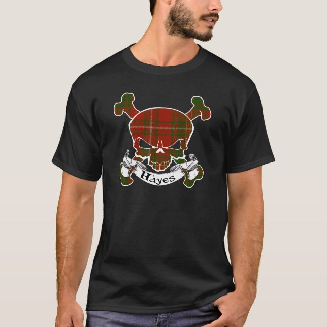 Hayes Tartan Skull Shirt (Front)