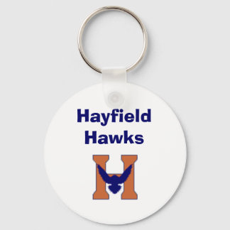 Hayfield Hawks Keychain