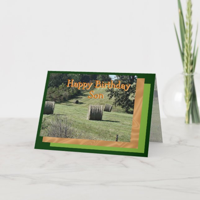 Hayin' Time-customize any occasion Card (Front)