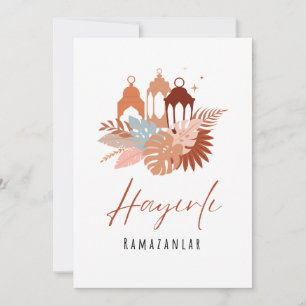 Hayırlı Ramazanlar Carte Ramadan