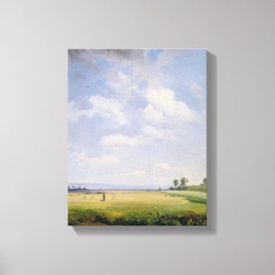 Haymaking, 1838 (oil on canvas) canvas print