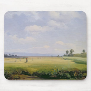Haymaking, 1838 (oil on canvas) mouse pad