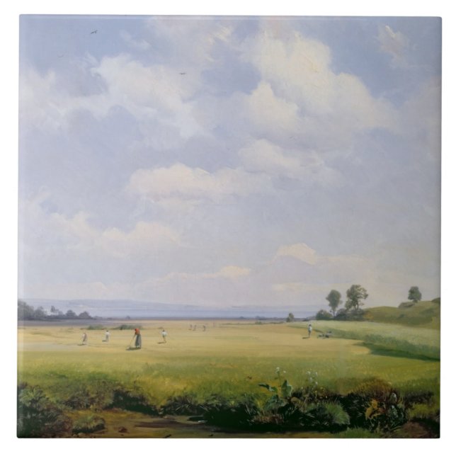 Haymaking, 1838 (oil on canvas) tile (Front)