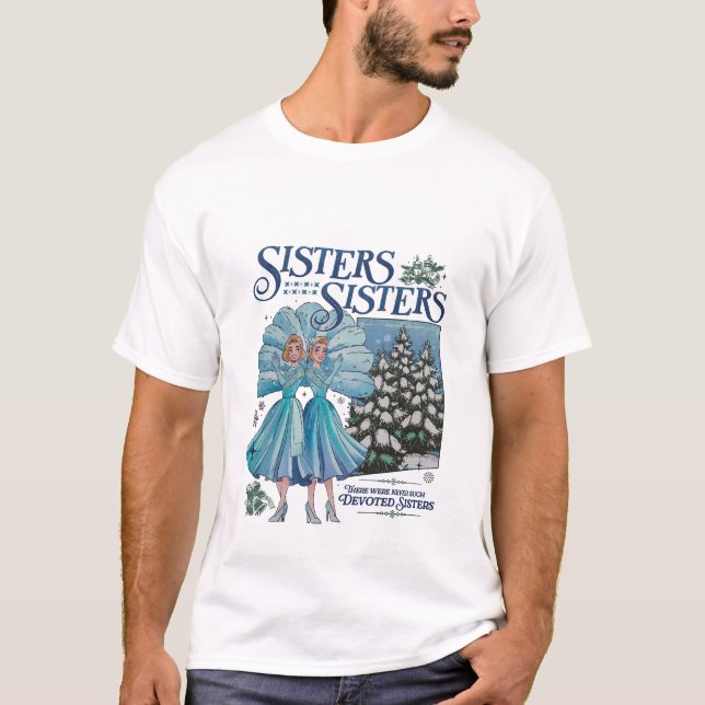 Haynes Sisters White Christmas Movie  T-Shirt (Front)