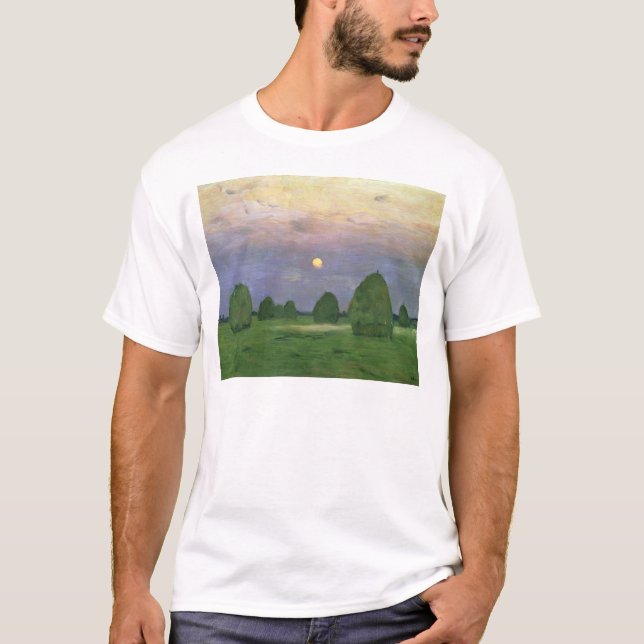Hayricks at Dusk, 1899 T-Shirt (Front)