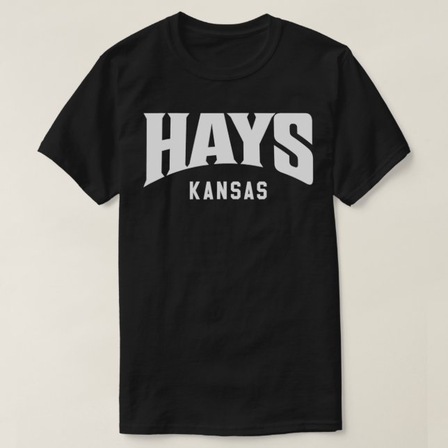Hays Kansas  T-Shirt (Design Front)