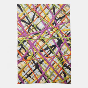 Haystack in Purple Kitchen Towel
