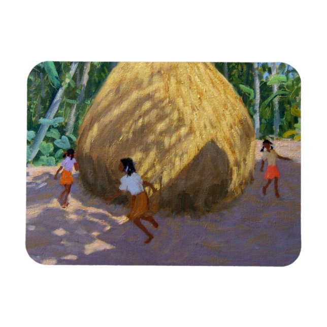 Haystack Kerala Magnet (Horizontal)