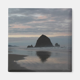 Haystack Rock at Cannon Beach Magnet
