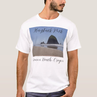 Haystack Rock, Cannon Beach, Oregon Hoodie T-Shirt