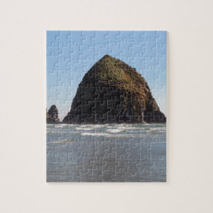 Haystack Rock Jigsaw Puzzle