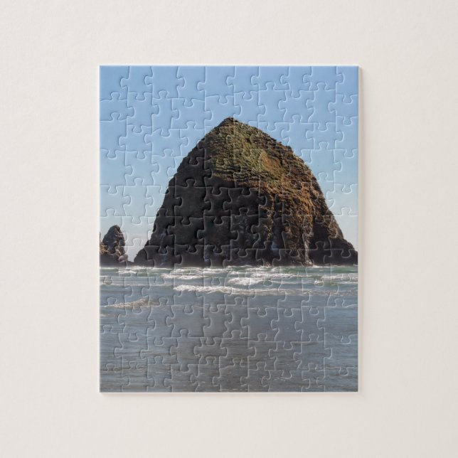 Haystack Rock Jigsaw Puzzle (Vertical)