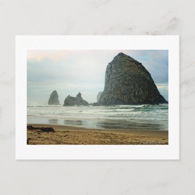 Haystack Rock Postcard (Front)