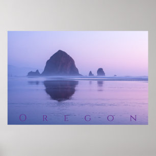 Haystack Rock Poster
