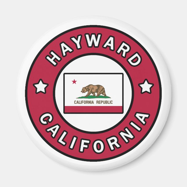 Hayward California Magnet (Front)