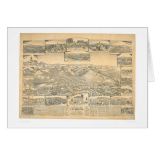 Hayward, carte panoramique de CA (0696A)