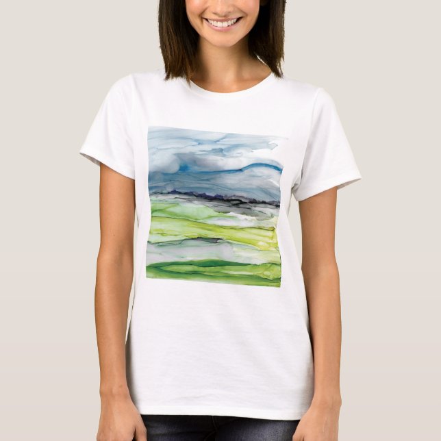 HAZ01 Washed Vistas 1.tif T-Shirt (Front)