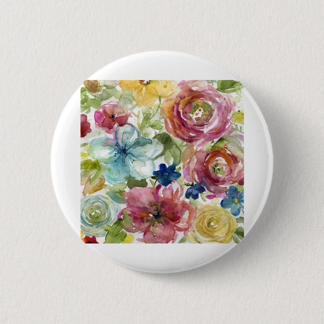 HAZ05 Assorted Bouquet.tif 2 Inch Round Button (Front)