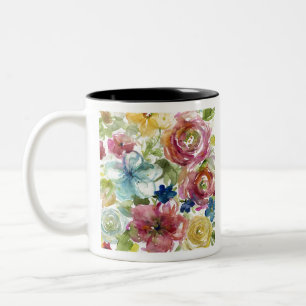 HAZ05 Assorted Bouquet.tif Two-Tone Coffee Mug