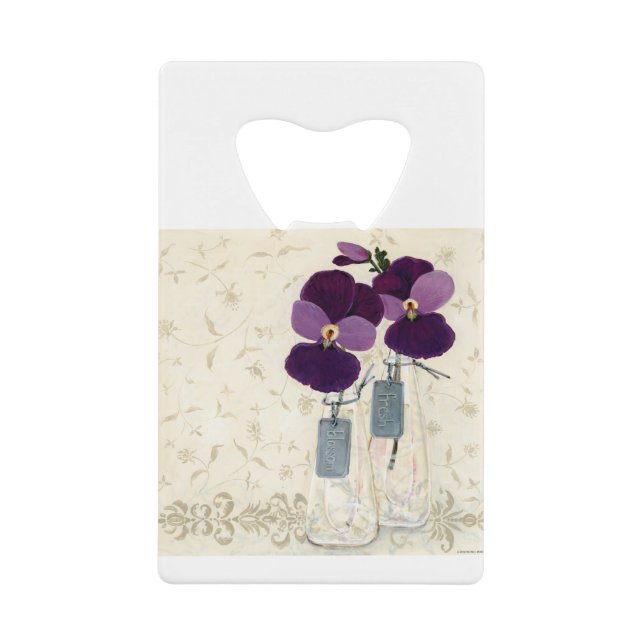 HAZ36 Inspired Purple.tif Credit Card Bottle Opener (Front)