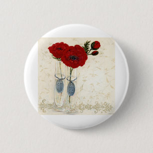 HAZ37 Inspired Red.tif 2 Inch Round Button
