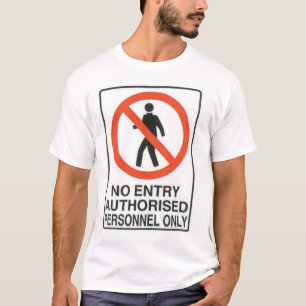 hazard sign T-Shirt