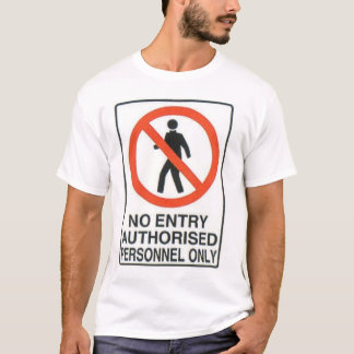 hazard sign T-Shirt