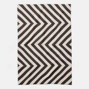 Hazard Stripes Kitchen Towel