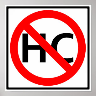 Hazardous Cargo Prohibited Highway Sign
