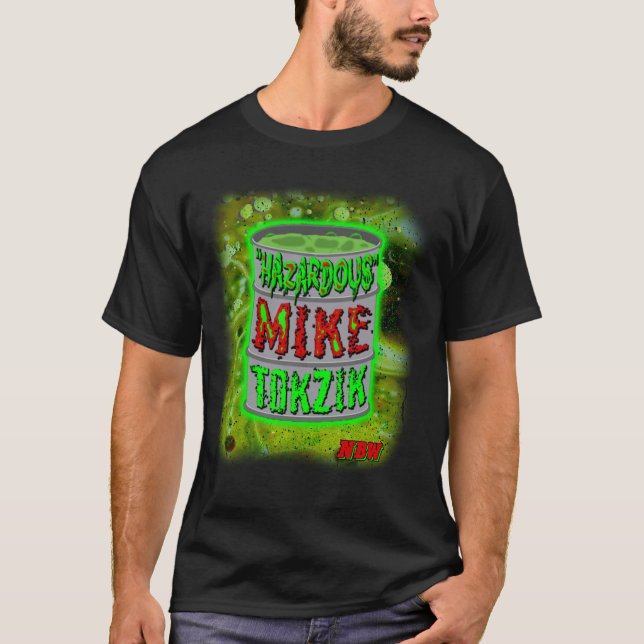 "Hazardous" Mike Tokzik NBW Wrestling Shirt (Front)