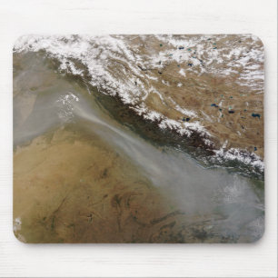 Haze along the Himalaya Mountains Mouse Pad