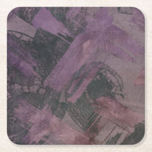 Haze I Square Paper Coaster