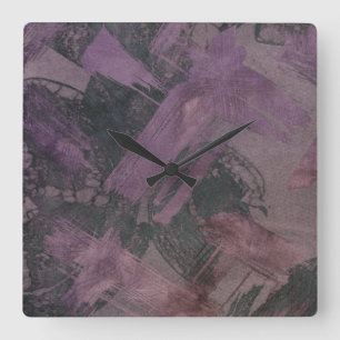 Haze I Square Wall Clock